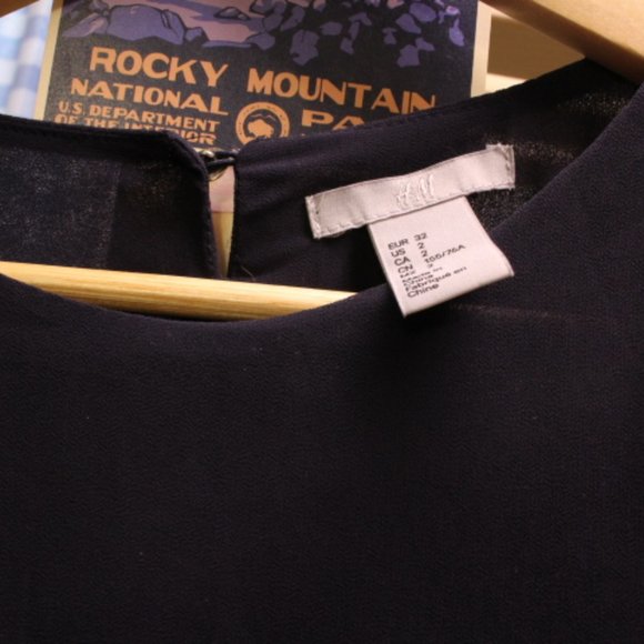 Navy Maxi Dress - Picture 3 of 4